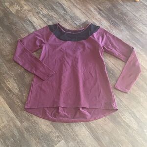 The North Face Women's Purple and Black Top